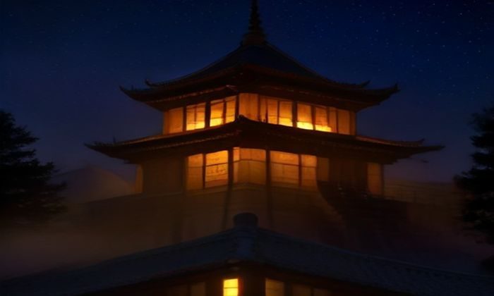 澳门新葡京娱乐城总统套房，落地玻璃窗外是澳门夜景全景，室内陈设金碧辉煌，奢华感扑面而来